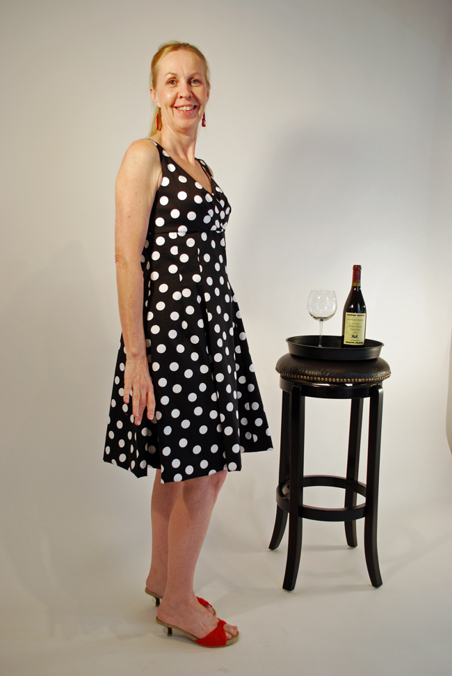 Betsey johnson polka sale dot dress