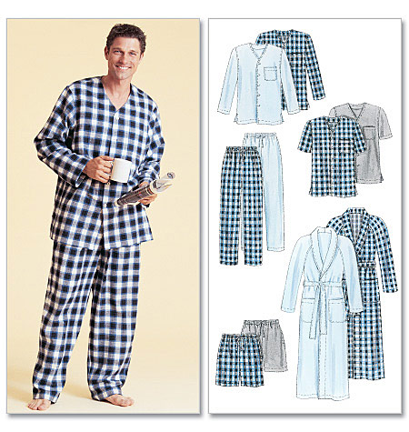 Palmer Cotton VELCRO® Brand Fastening Top & Pull On Bottoms PJ Set